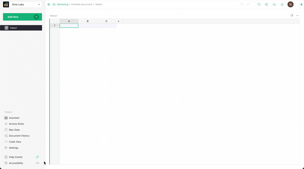 Accessibility modal